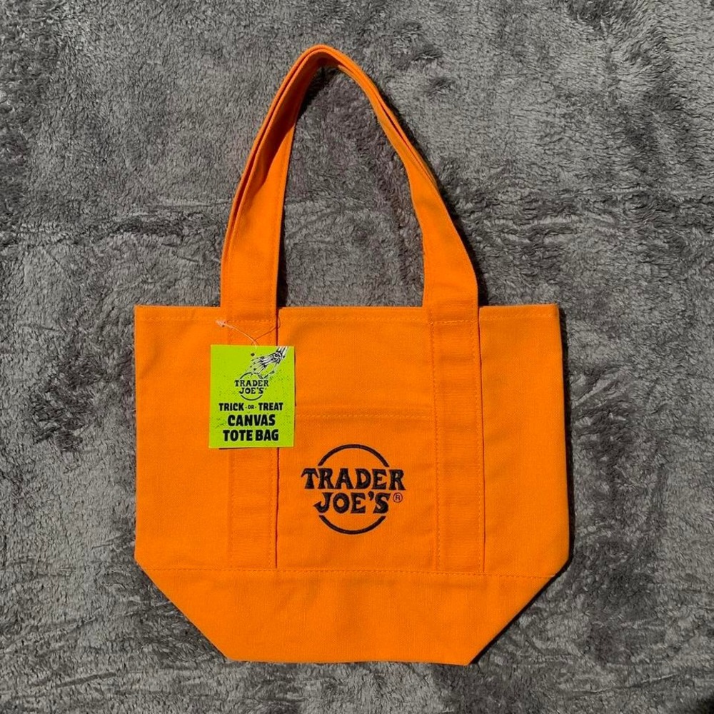 Halloween Special Orange Trader Joe's Tote‎ Bag